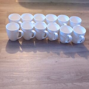 Set of 12 Mikasa trellis cups